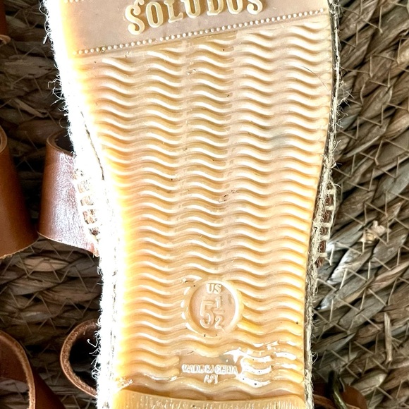 Soludos espadrilles sandals sz 5.5 - Picture 5 of 5